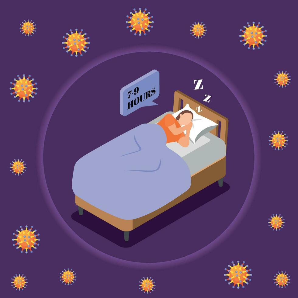 Immune System Boost Concept vector
