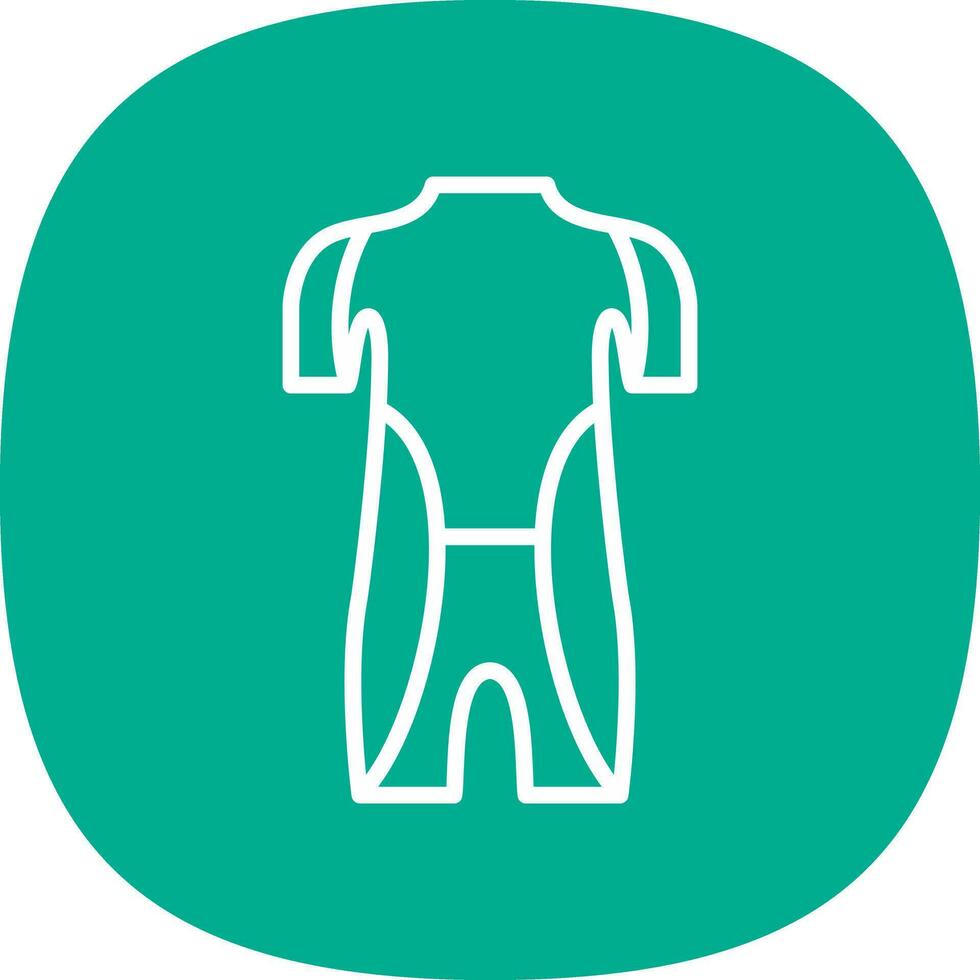 Wet Suit Vector Icon Design