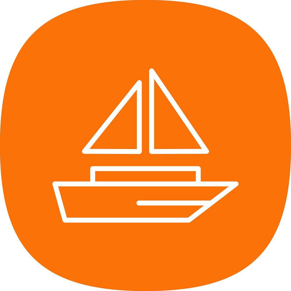 Sailing Vector Icon Design