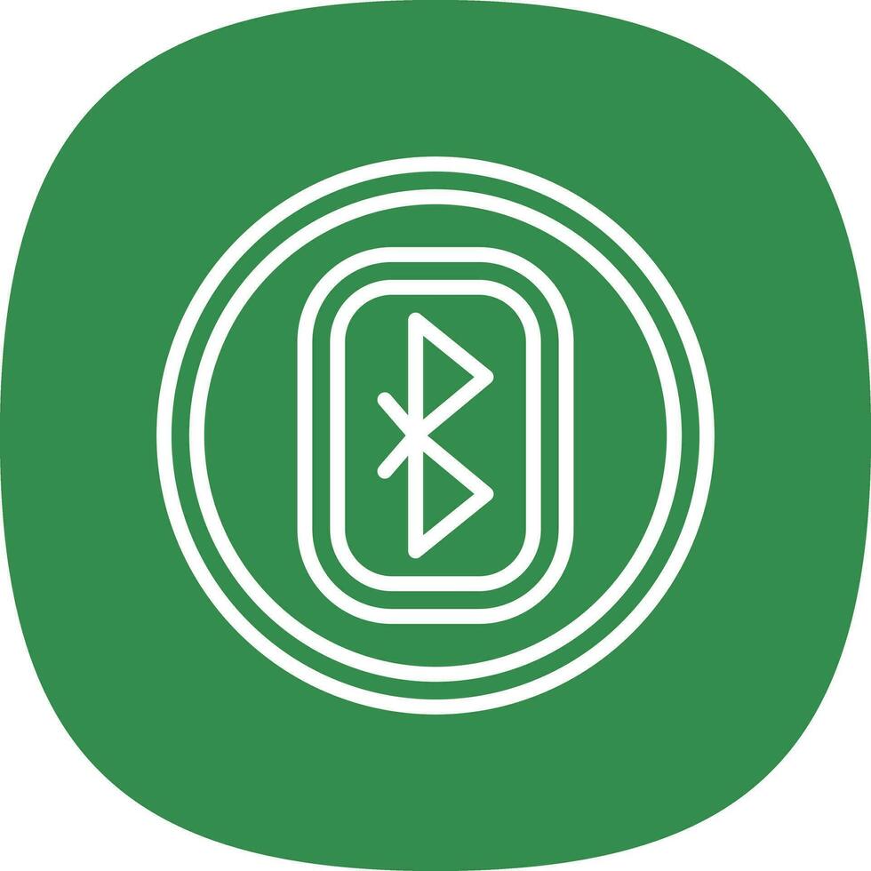 Bluetooth Vector Icon Design