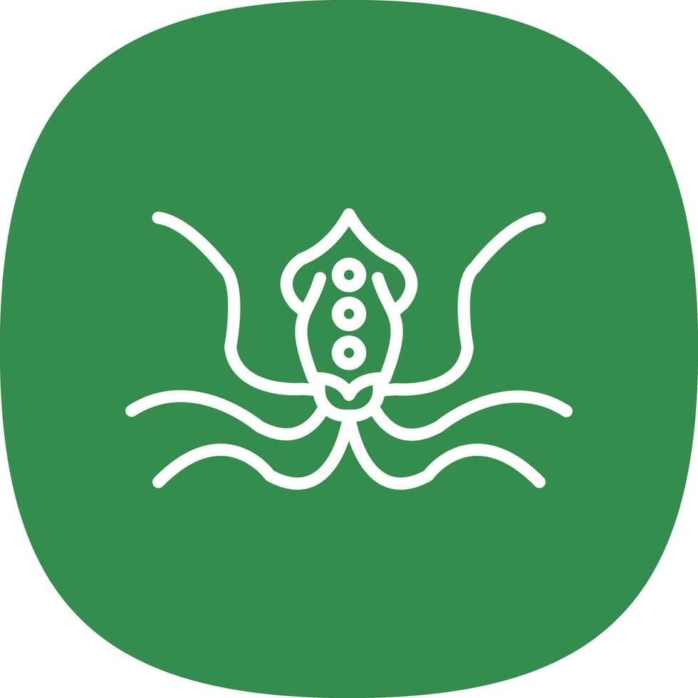 Squid Vector Icon Design