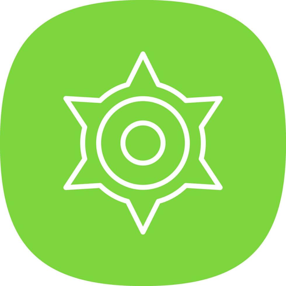 Shuriken Vector Icon Design