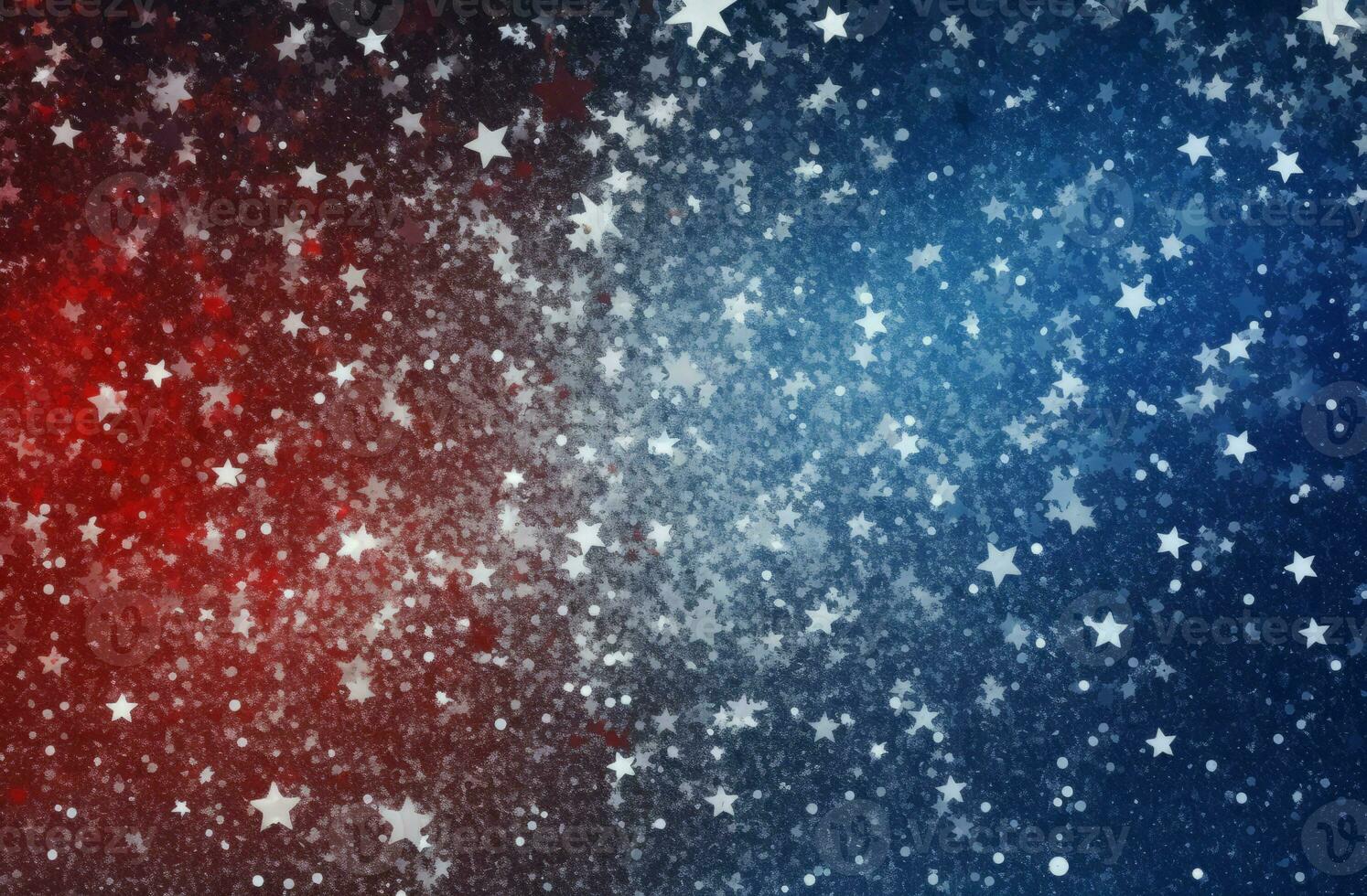 Christmas red blue merry decoration background. Generate Ai photo