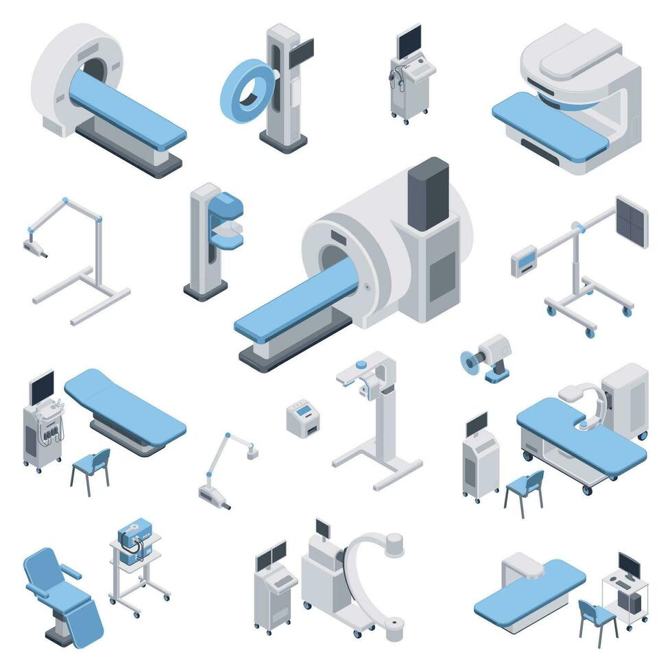 Medical Equipment Set vector