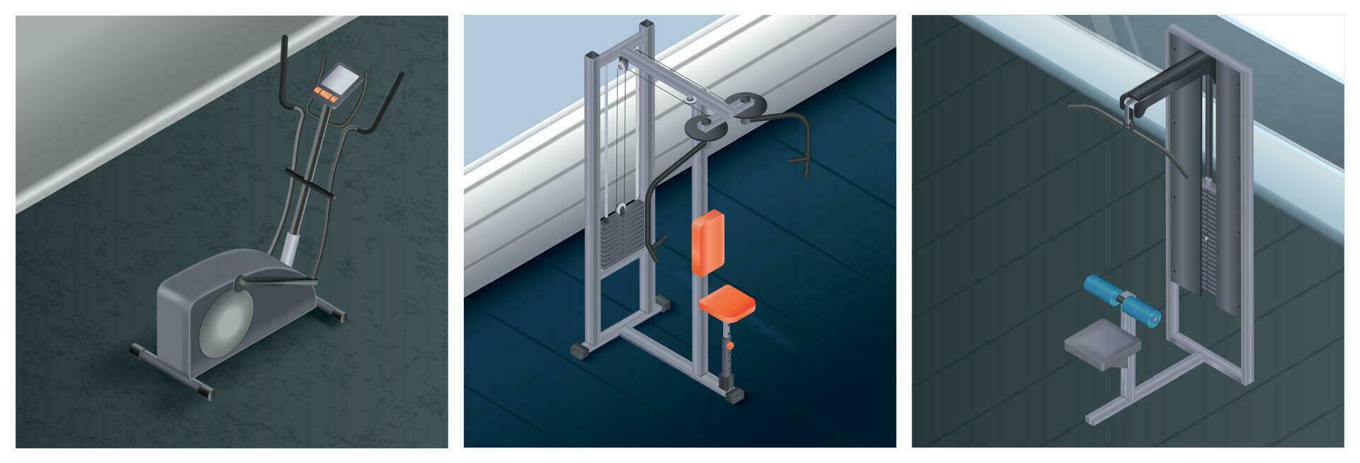 Training Apparatus Realistic Set vector