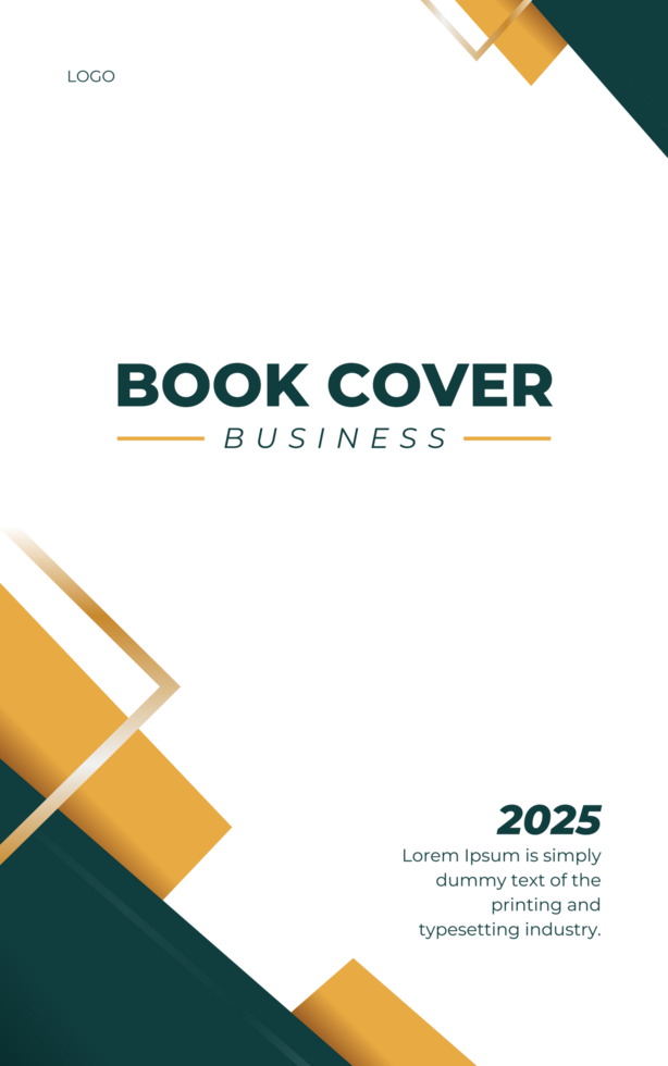 Business book cover layout design with cover page for company profile ,annual report , brochures, flyers png