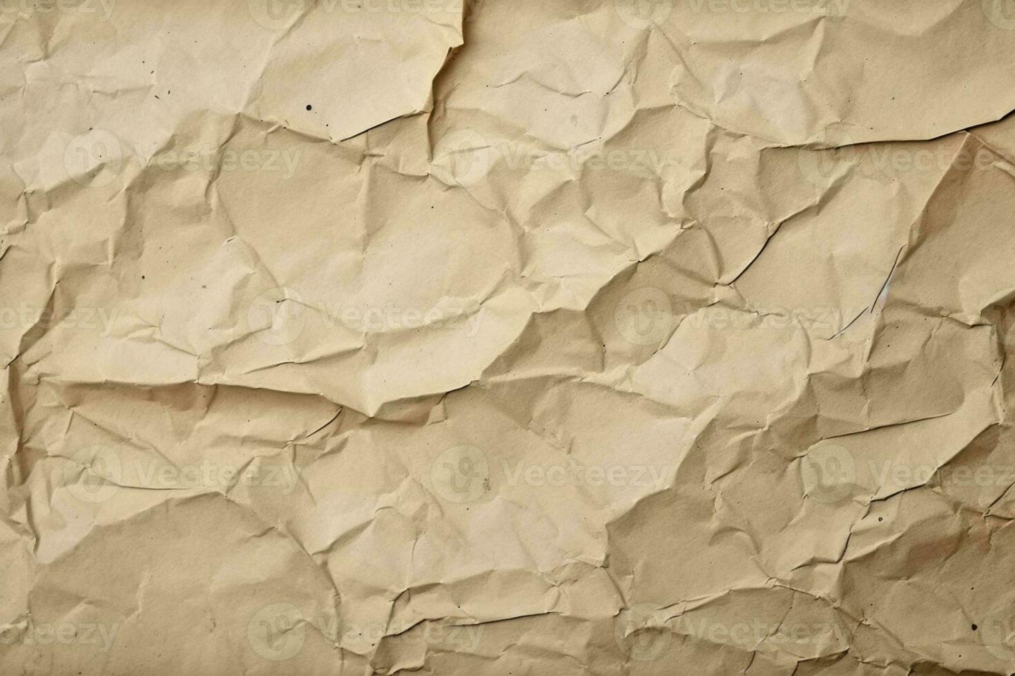 Old paper sheets texture with dark edges AI Generated photo