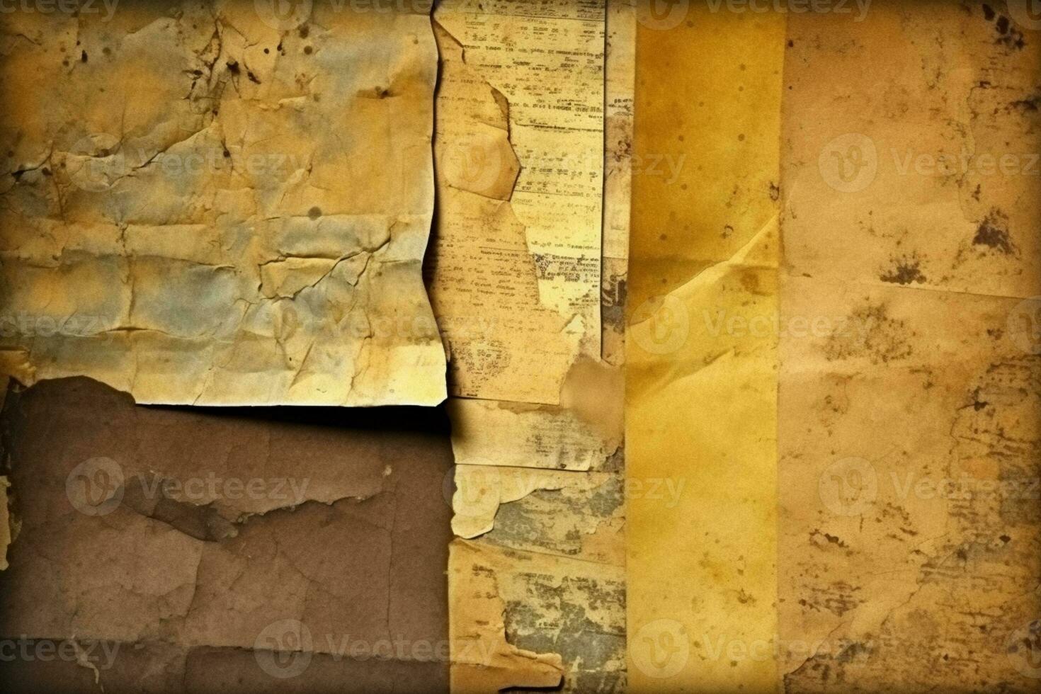 Premium Photo  Old brown parchment paper sheet aged generative ai