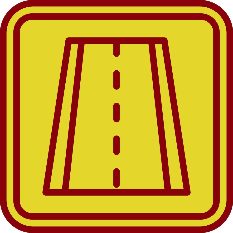 Motorway Vector Icon Design