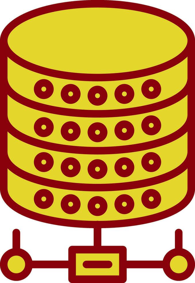 Database Vector Icon Design