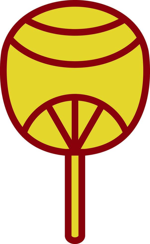Uchiwa Vector Icon Design