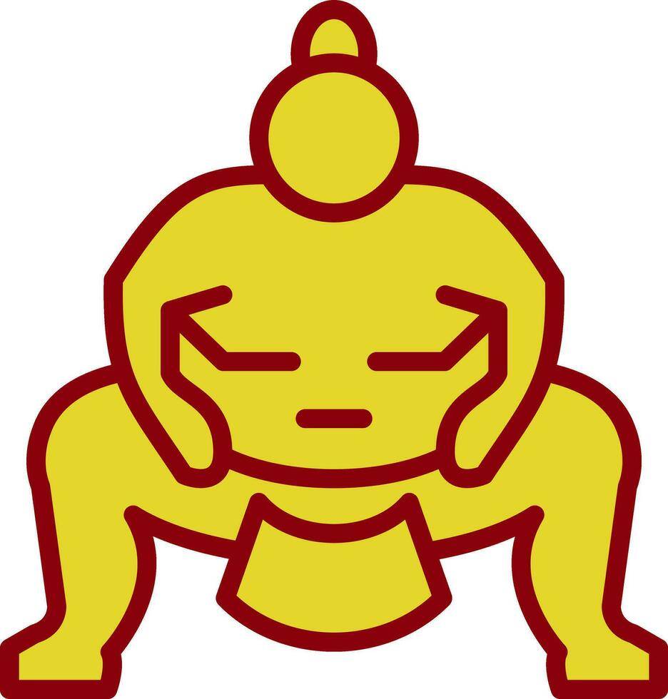 Sumo Vector Icon Design