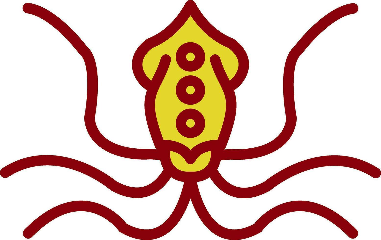 Squid Vector Icon Design