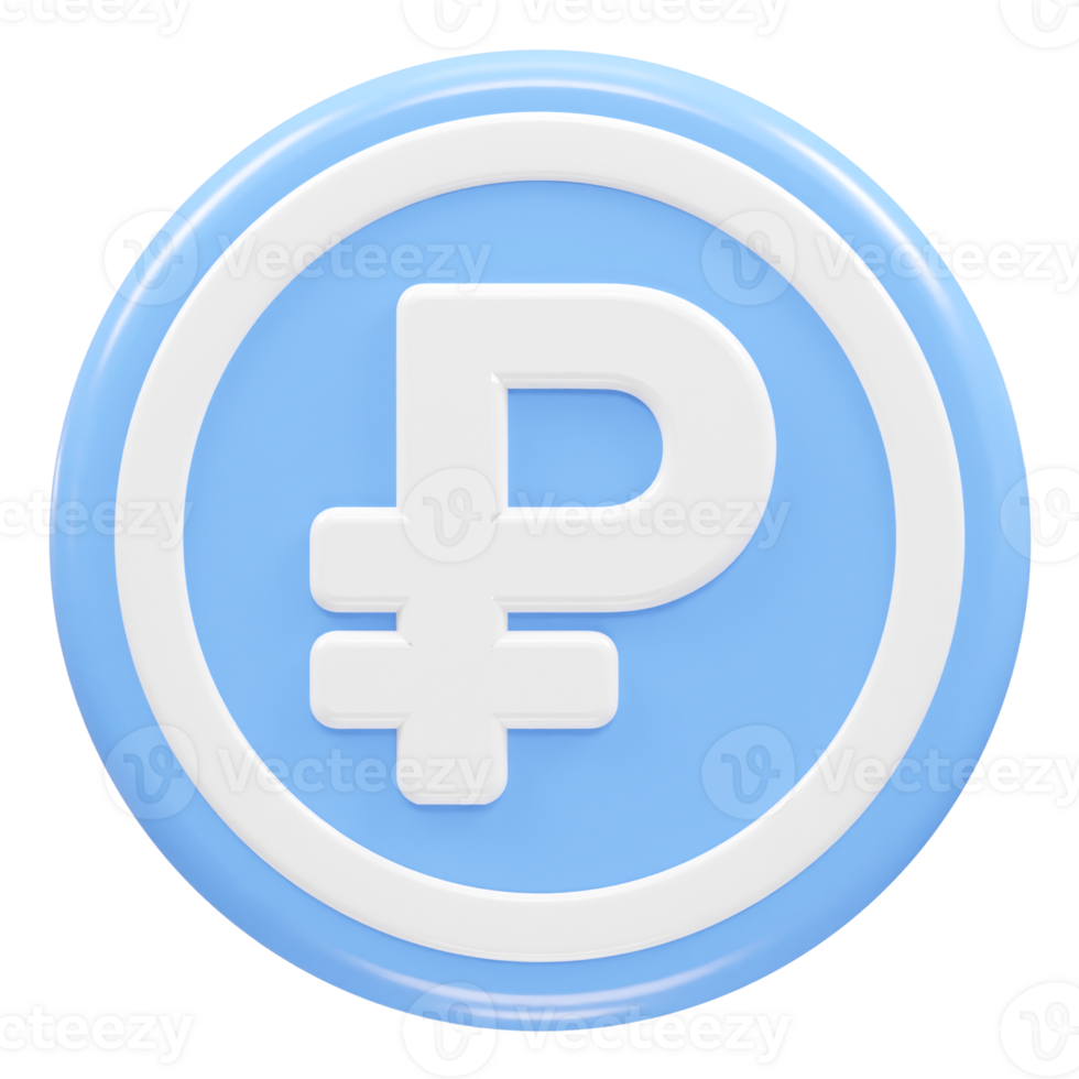 Ruble icon rendering element transparent png