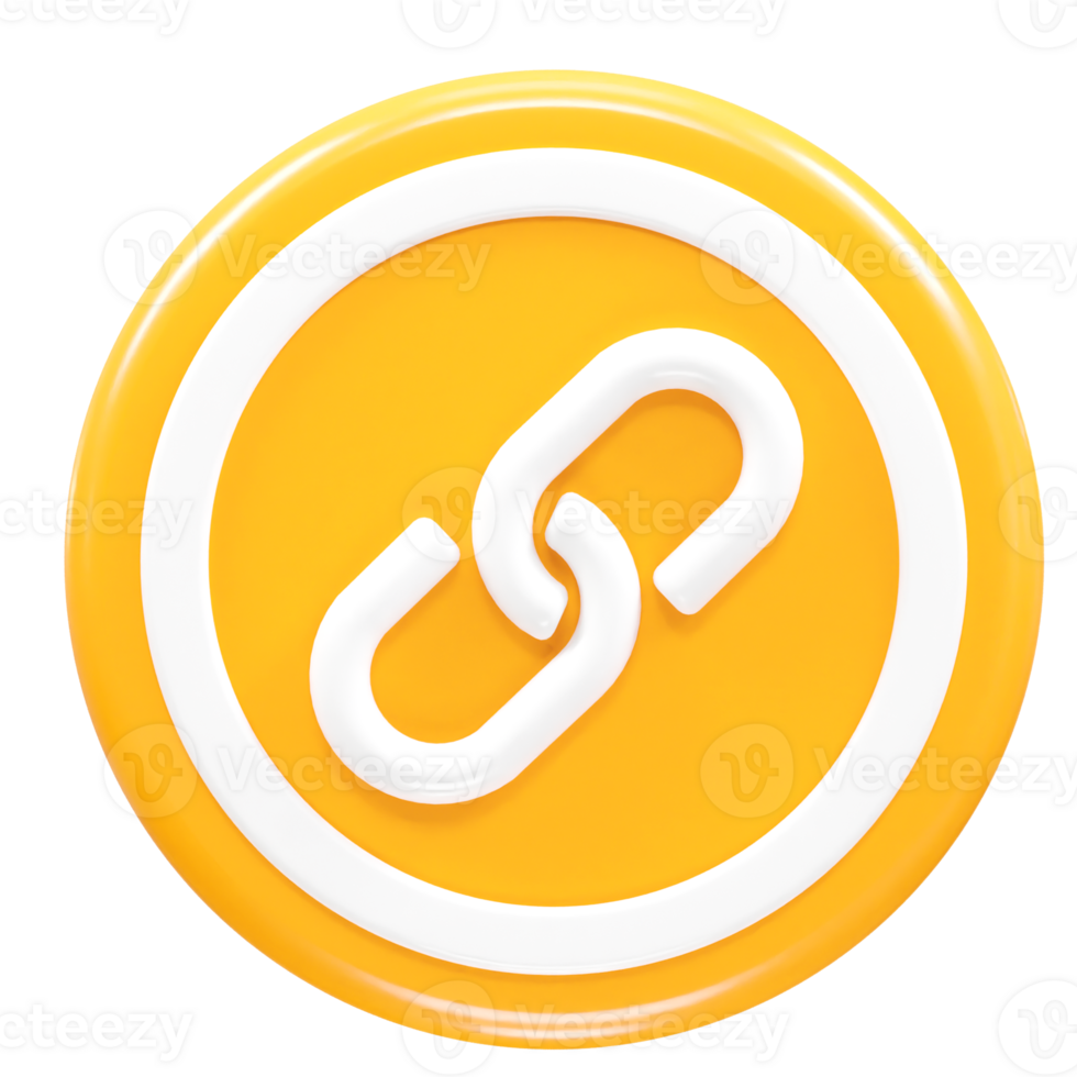Link icon render element illustration png