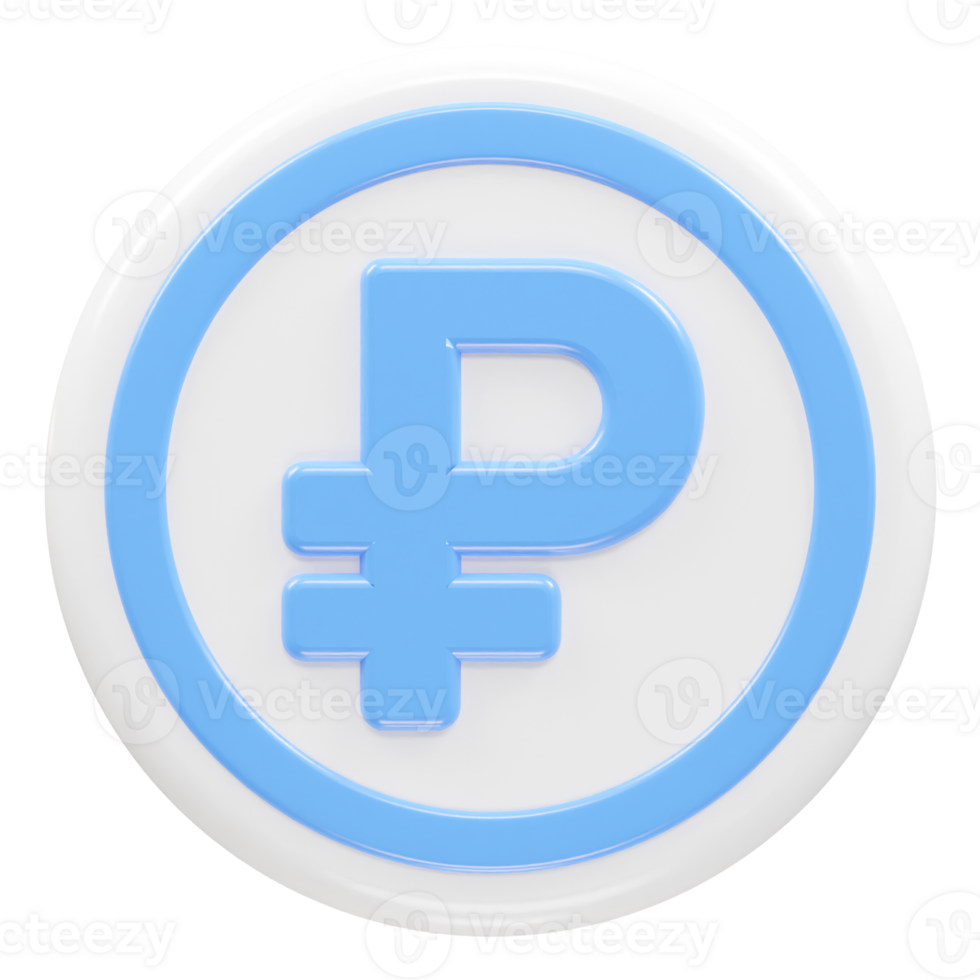 Ruble icon rendering element transparent png