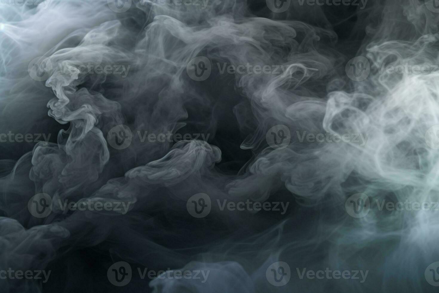 A smokey fog filled background design AI Generated photo