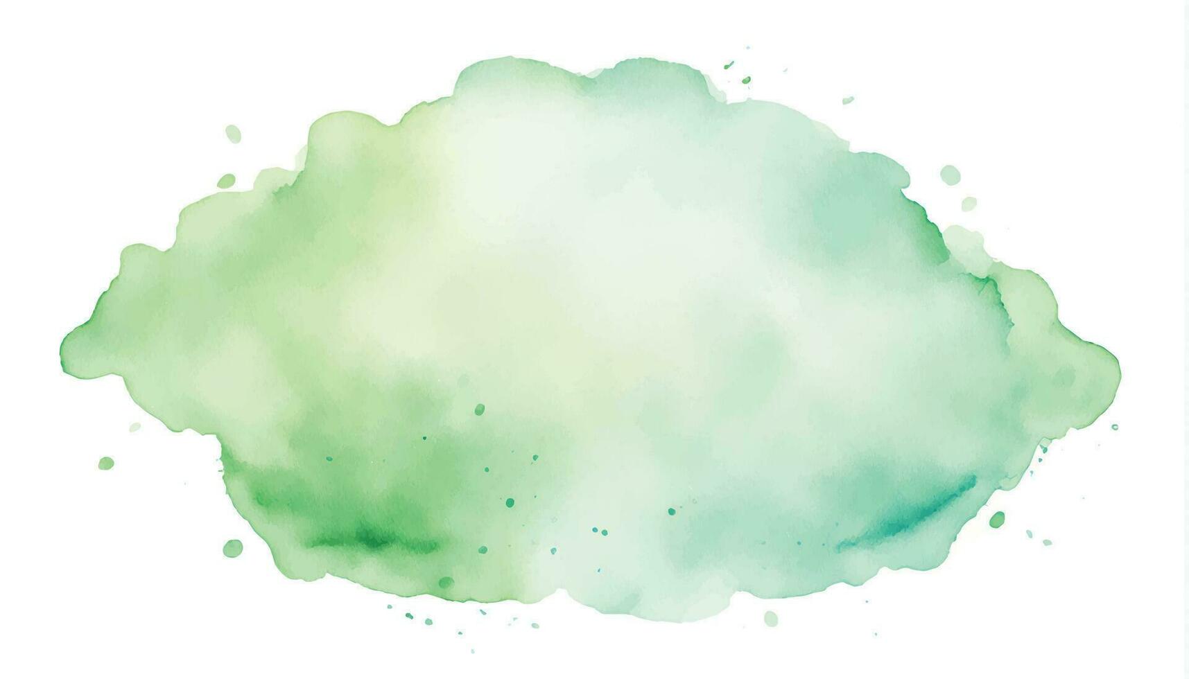 Soft watercolor splash stain background vector