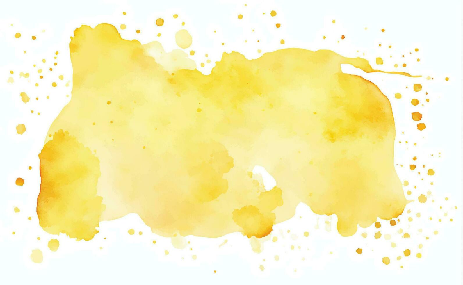 Soft watercolor splash stain background vector