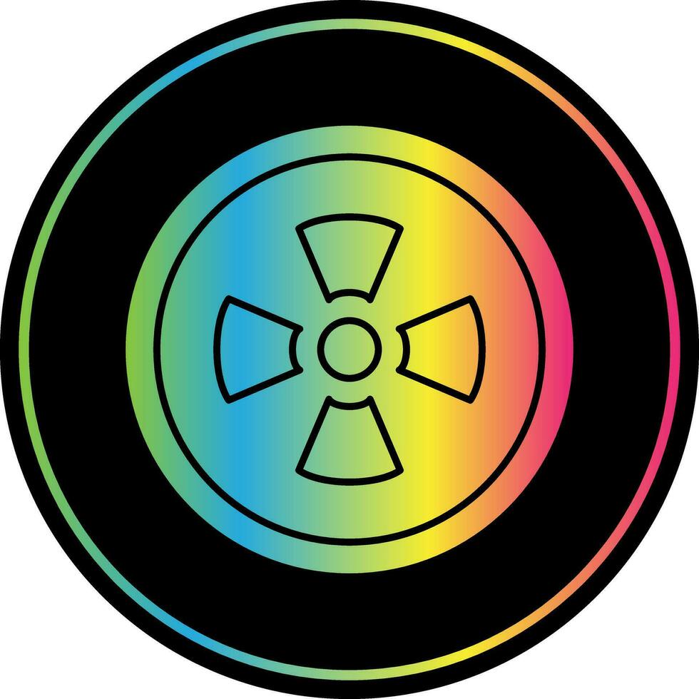 Radioactive Vector Icon Design