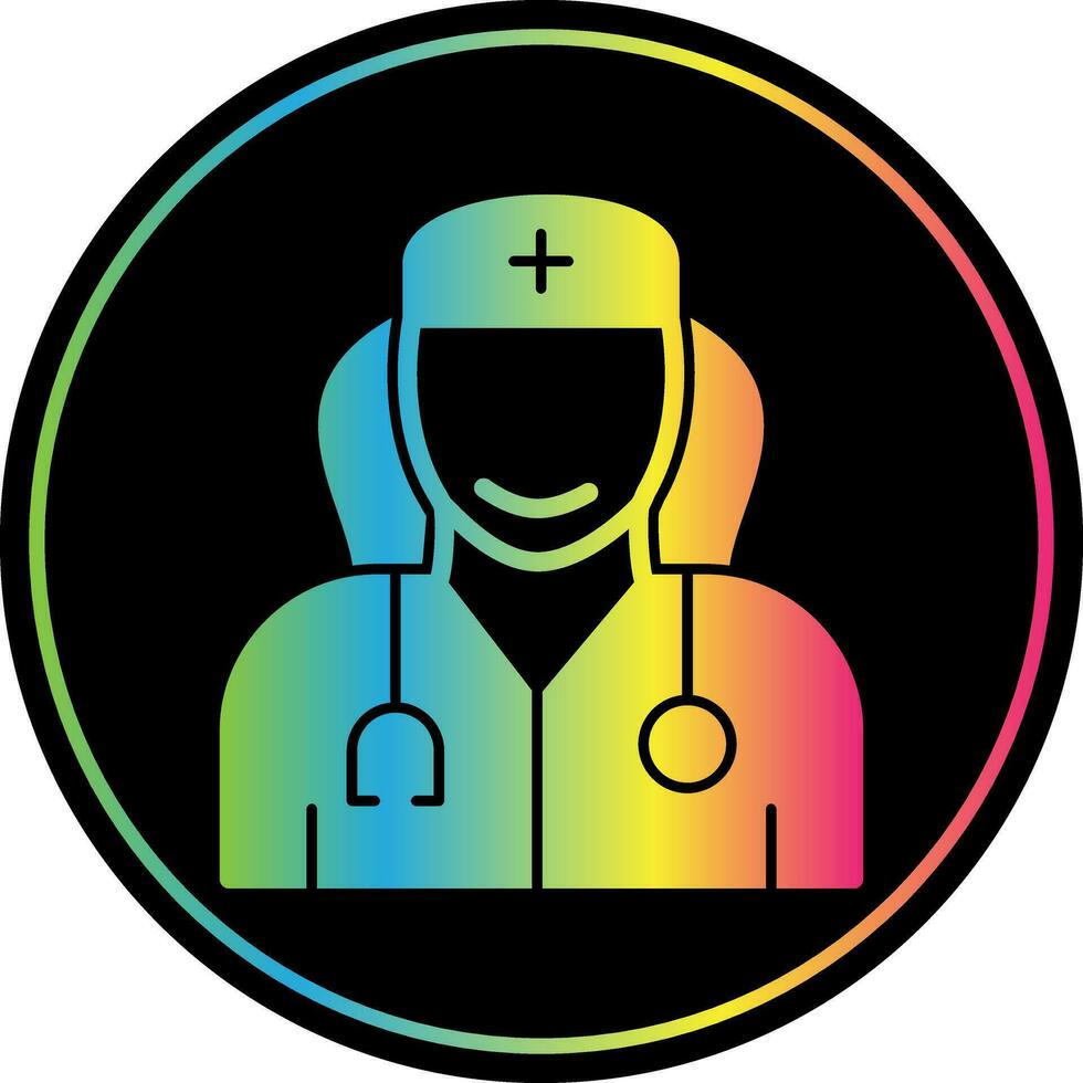 Nurse Vector Icon Design