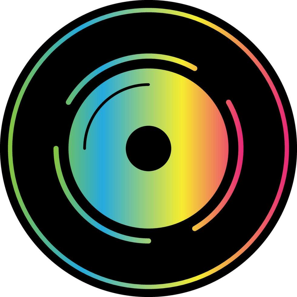 Frisbee Vector Icon Design