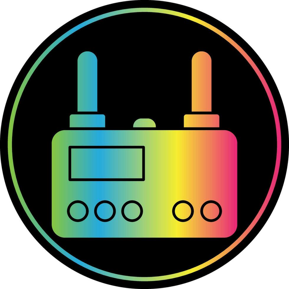 Wireless router Vector Icon Design