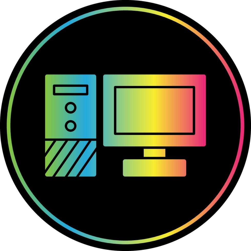 Computer Vector Icon Design