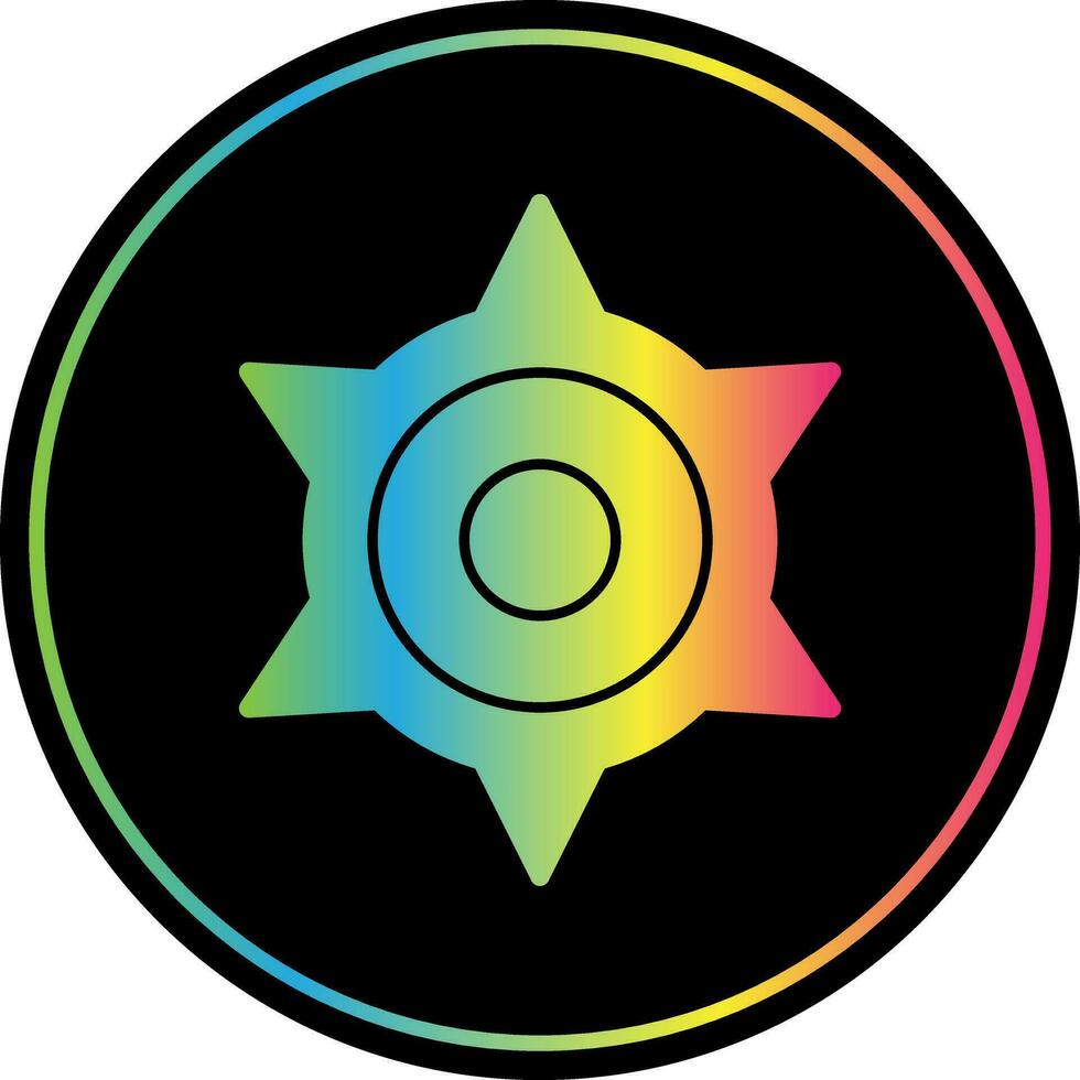 Shuriken Vector Icon Design