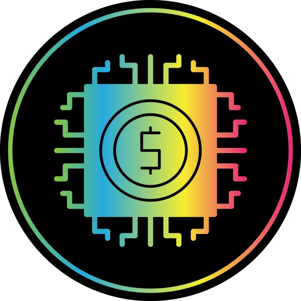 Digital currency Vector Icon Design