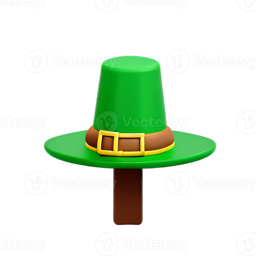 st patricks day 3d rendering icon illustration png