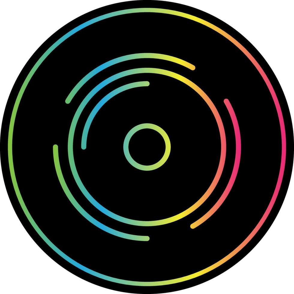 Frisbee Vector Icon Design