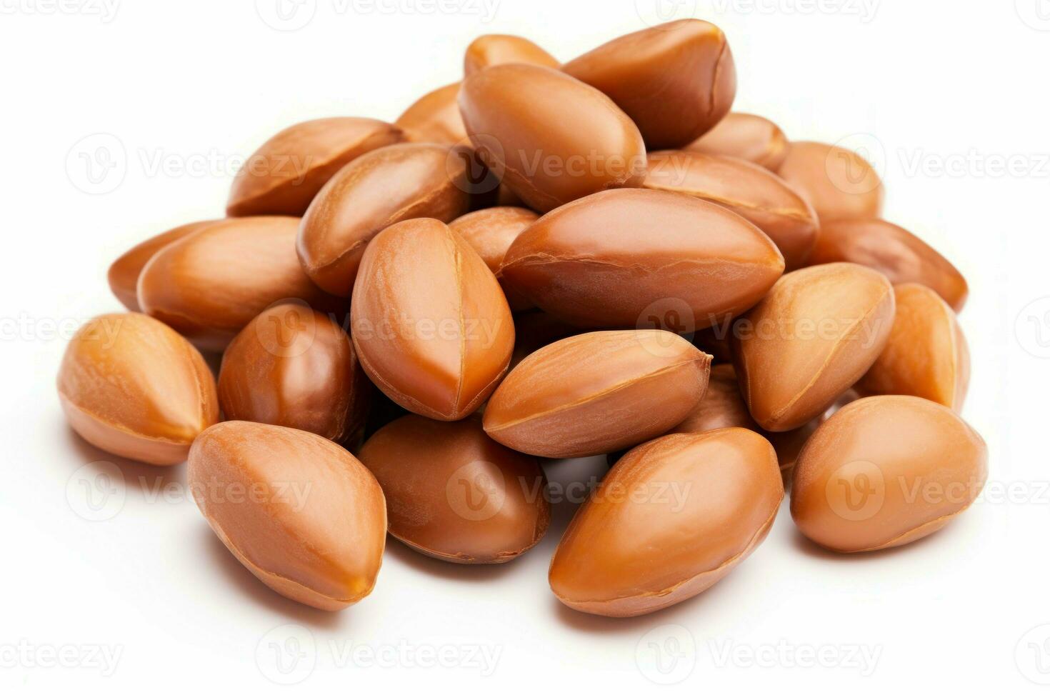 New Argan seeds. Generate Ai photo