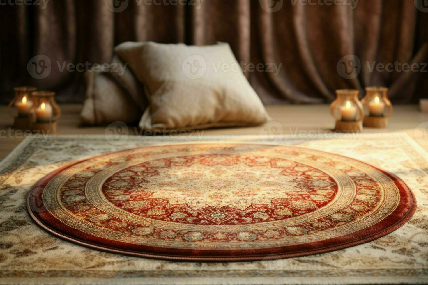 Arabic carpet. Generate Ai photo