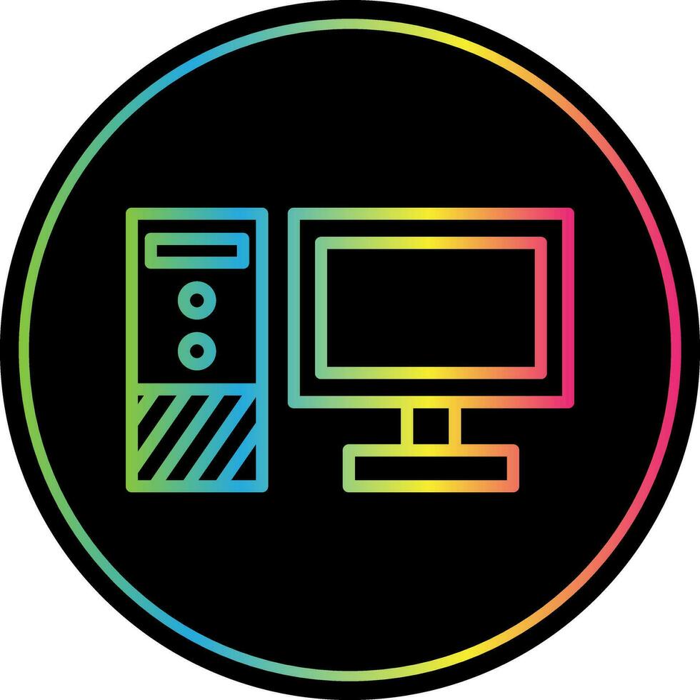 Computer Vector Icon Design