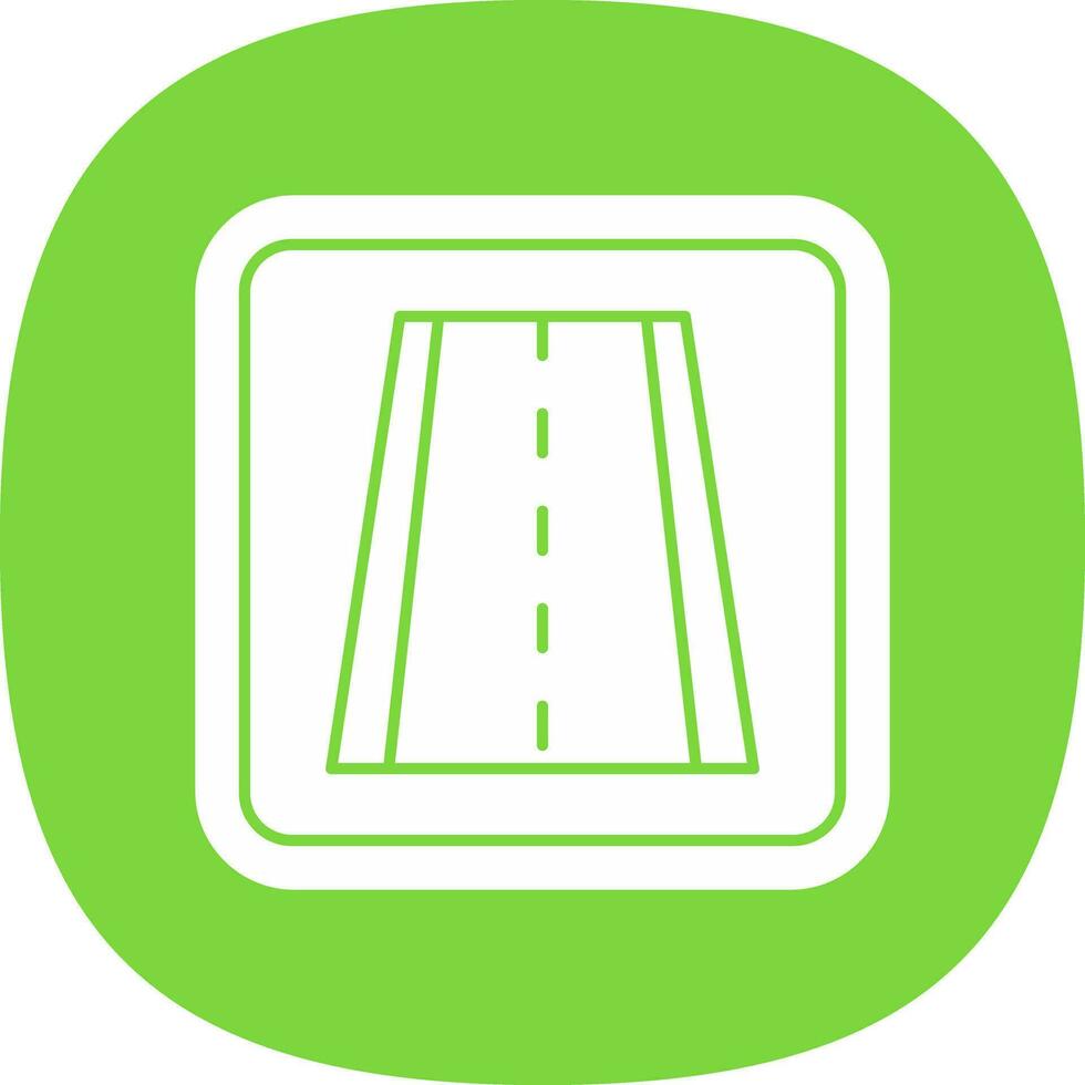 Motorway Vector Icon Design