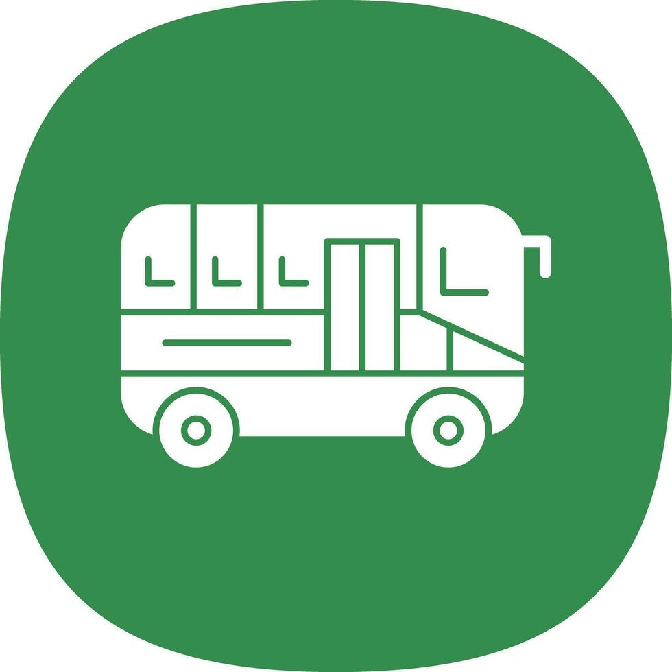 Bus Vector Icon Design