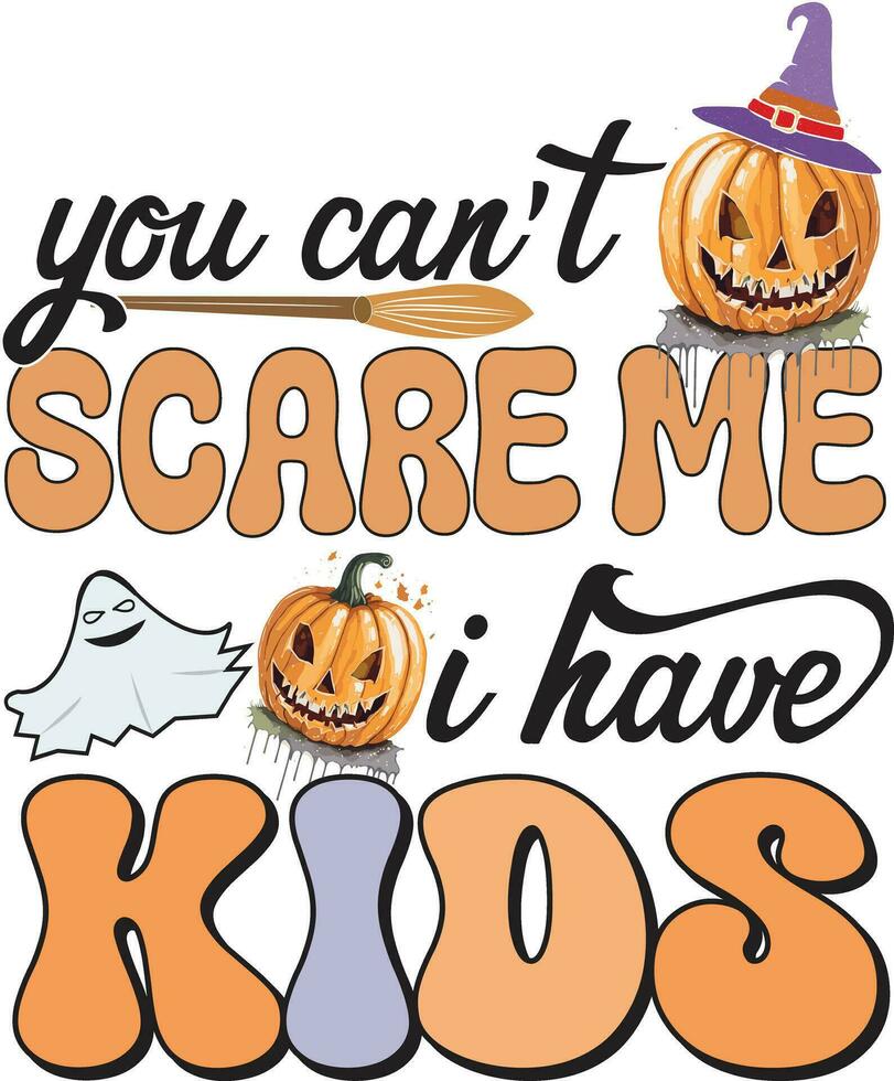 Halloween Quotes Vector Design