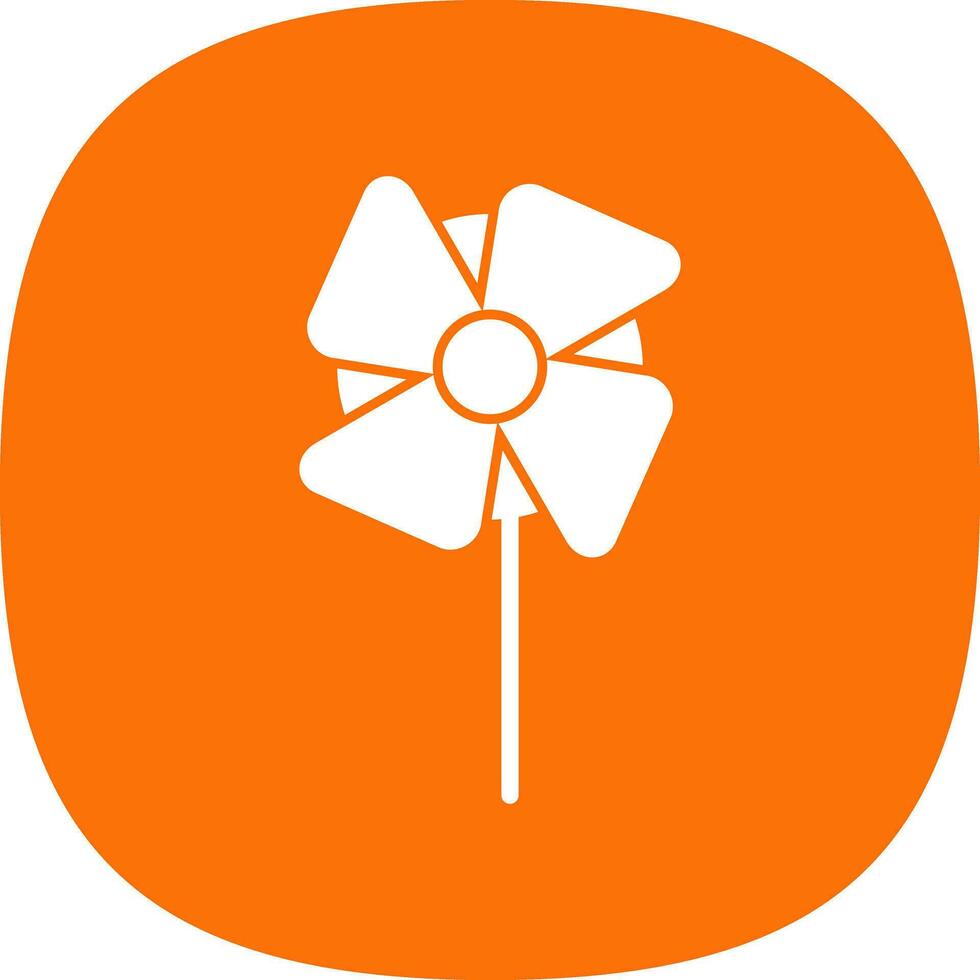 Pinwheel Vector Icon Design