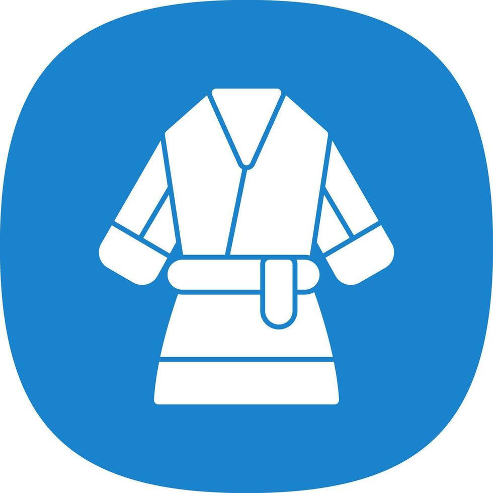 diseño de icono de vector de kimono