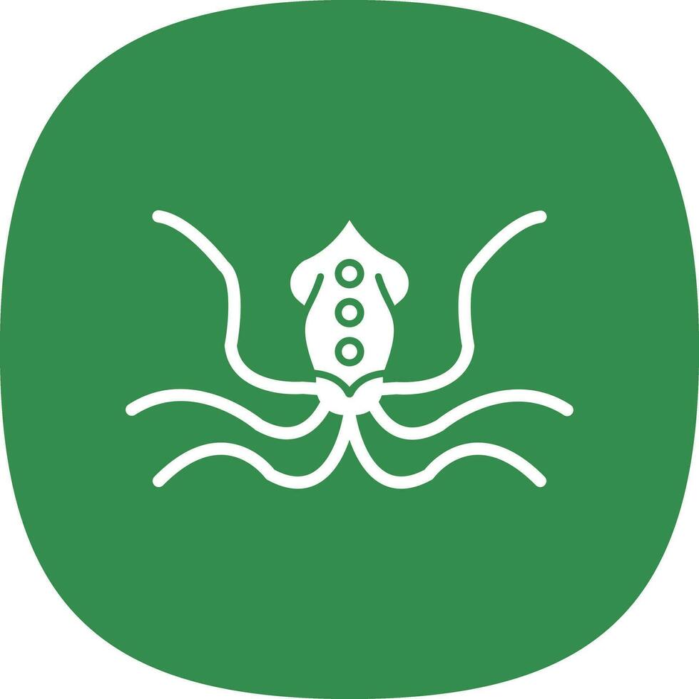 Squid Vector Icon Design