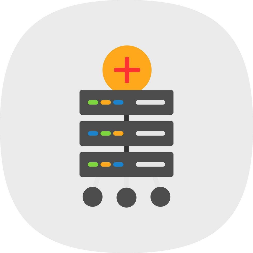 Database Vector Icon Design
