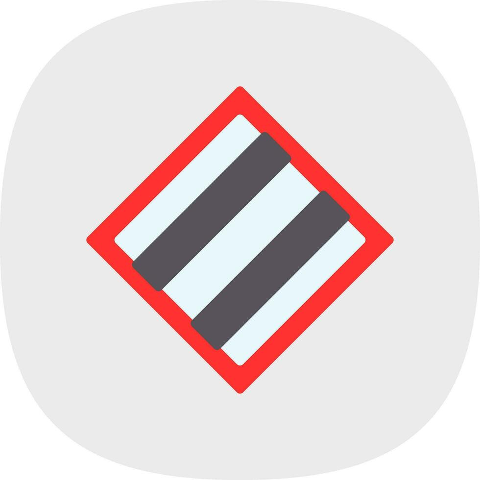 End Of Priority Vector Icon Design