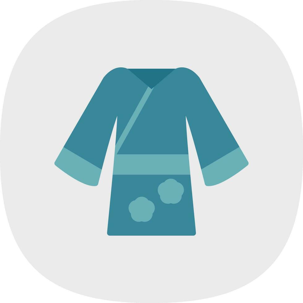 yukata vector icono diseño