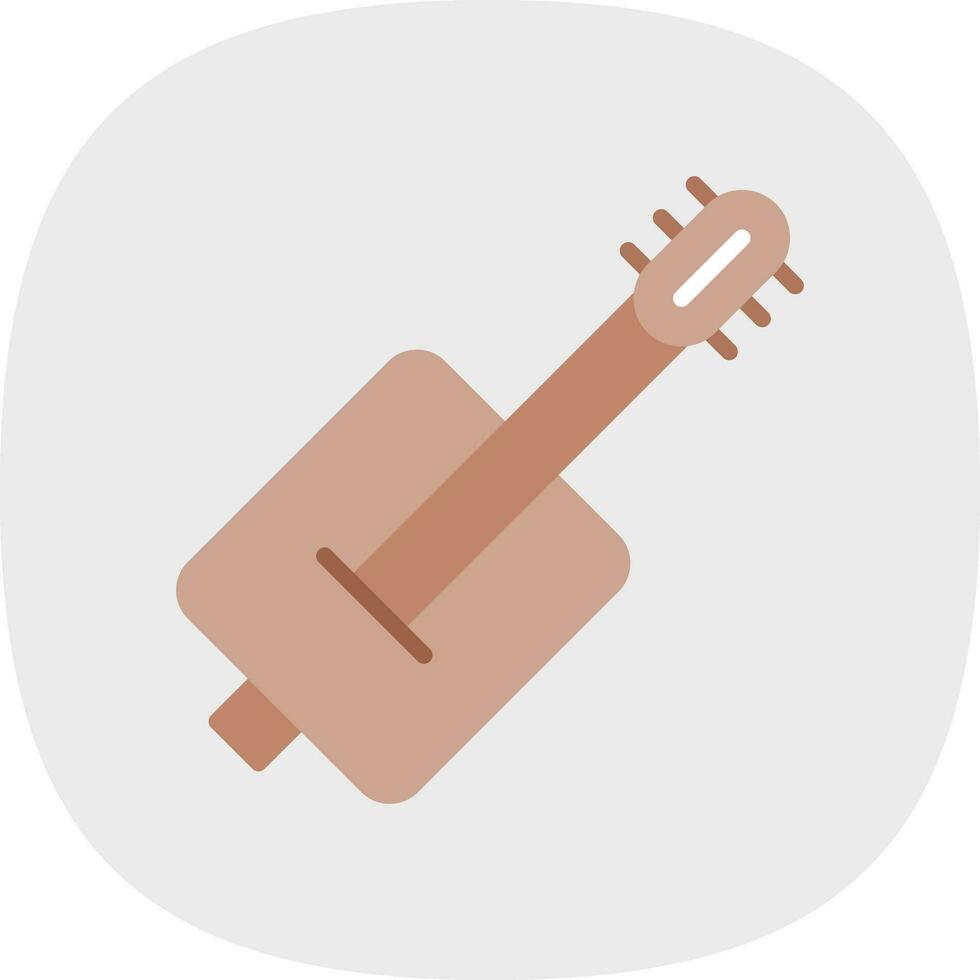 Shamisen Vector Icon Design