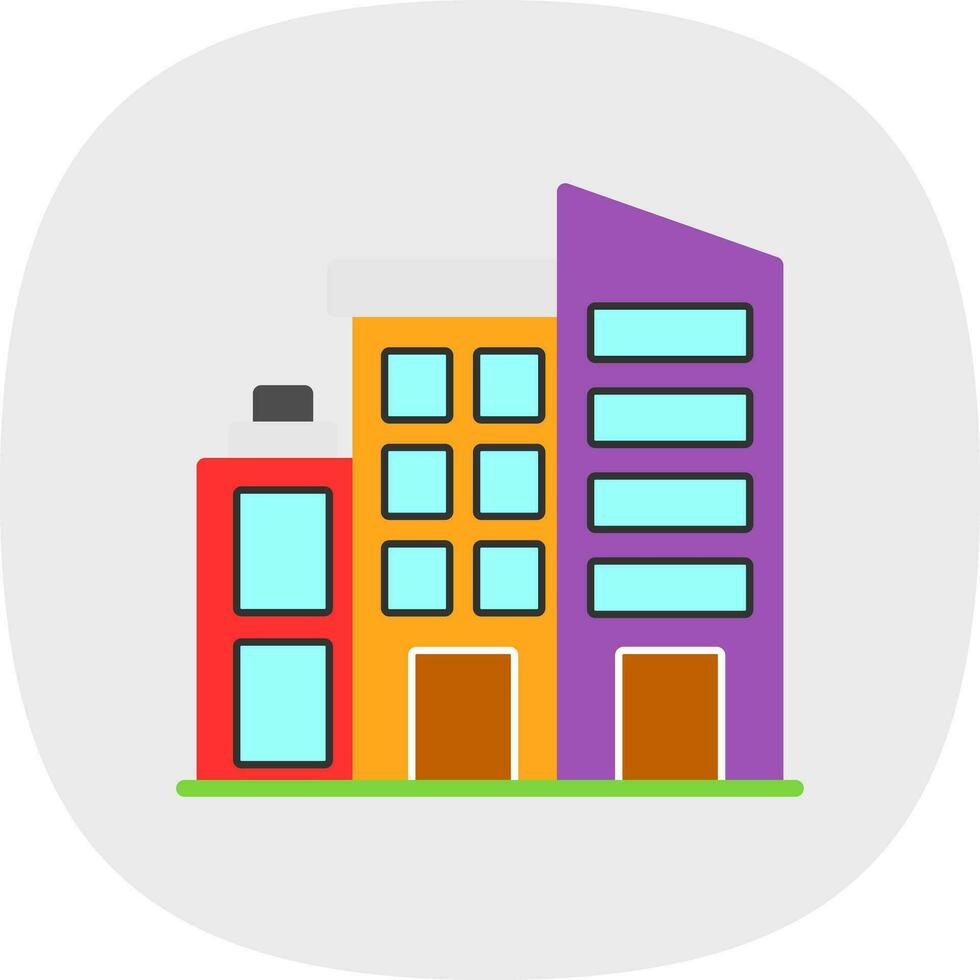 Building Vector Icon Design