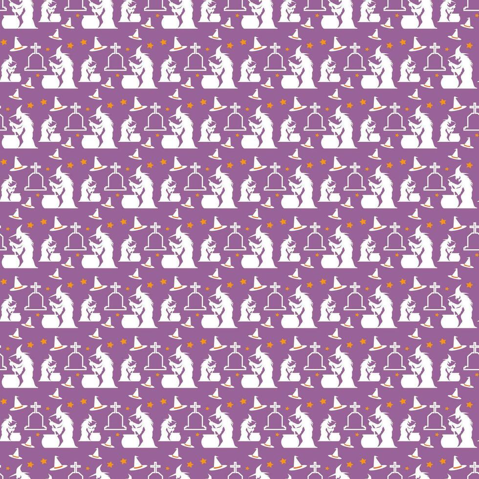 Free vector halloween pattern background design