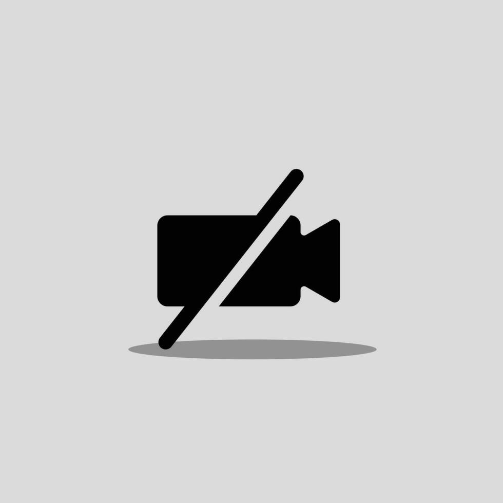 Video icon vector