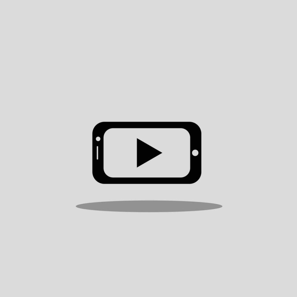 Video icon vector