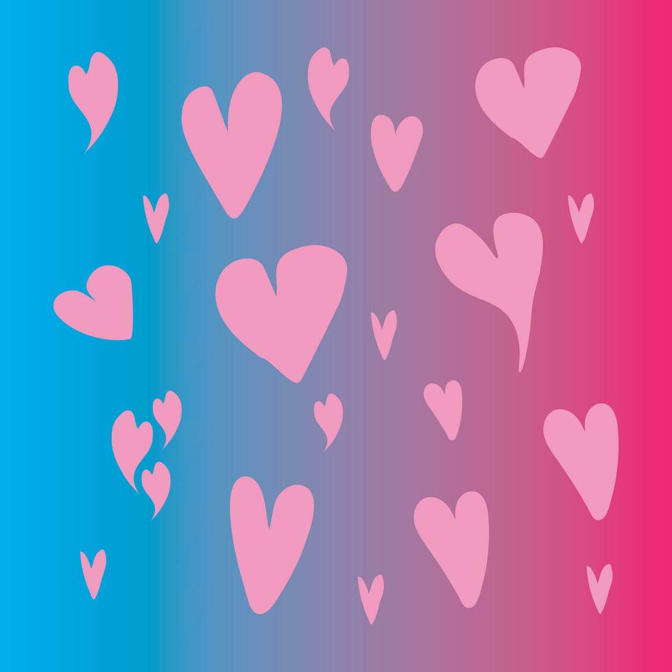 Free vector collection of illustrated heart icons